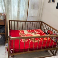 گهواره  و تخت کنار مادر مناسب دوقلو و تک فلو|تخت و صندلی بچه|تهران, امیرآباد|دیوار