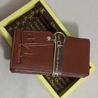 کیف پول کتی مردانه چرم کار