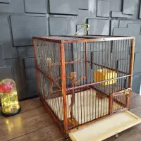 قفس چوبی کاملا دست ساز|لوازم جانبی حیوانات|هندیجان, |دیوار
