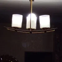 لوستر 3شعله|لوستر و چراغ آویز|مشهد, آزادشهر|دیوار