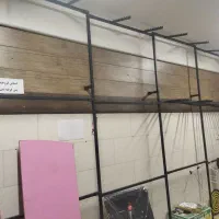 رگال فلزی و چوب کار پلاستیکی و آویز تیله ای