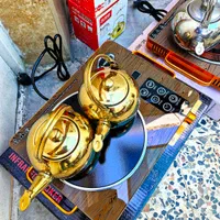۲تا کتری بهمراه اجاق‌گاز لمسی|قوری، کتری، قهوه‌ساز دستی|اهواز, حصیرآباد|دیوار