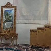 فروش ست بوفه  و ساعت آینه کنسول جا کفشی میز تی وی|بوفه، ویترین، کنسول|یاسوج, |دیوار