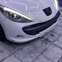 پژو ۲۰۷ سفید قرمز MC، مدل ۱۴۰۱|خودرو سواری و وانت|تهران, چوب تراش|دیوار