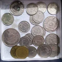 تعدادی سکه شاهنشاهی