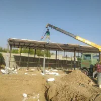 اجرای اسکلت.شیروانی.آلاچیق.سردری.رواستخری