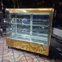 یخچال مکعبی  دومتری  طلایی درحدنو
