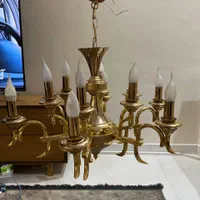 لوستر اب طلا|لوستر و چراغ آویز|تهران, حکیمیه|دیوار