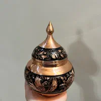 شکلات خوری مسی سیاه قلم
