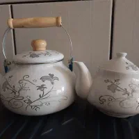 کتری و قوری|قوری، کتری، قهوهساز دستی|لنجان, |دیوار