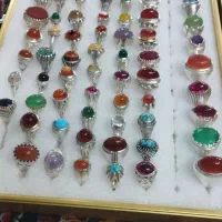 انگشتر دست ساز نقره عیار بالا|جواهرات|مراغه, |دیوار