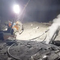 حفاری چالزنی سوراخکاری تا۳۰مترباقطر۹۰باراسول