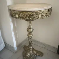 میز تلفن برنجی
