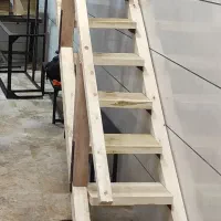 راه پله چوبی. تولید (راهپله چوبی) و آلاچیق.|خدمات پیشه و مهارت|یاسوج, |دیوار