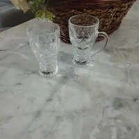 استکان دسته دار خارجی 8عدد