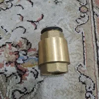 شیر یکطرفه برنجی ۱اینج