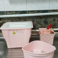 جا قاشقی سطل زباله تفاله گیر