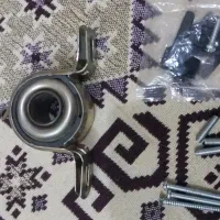 تزینات میله پرده نو ۴حلقه با پیچ رو پلاکش|پرده، رانر، رومیزی|چناران, |دیوار