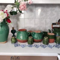 کرستال سفال بلور  چینی استیل ارام پز