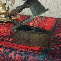 اتو ذغالی برنز آنتیک خیلی قدیمی