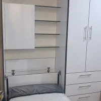 تخت تاشو و کمد|تخت و سرویس خواب|گرمسار, |دیوار