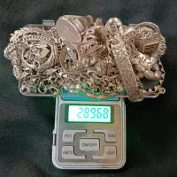 نقره شکسته سالم