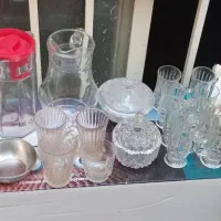 سطل آینه ساعت قابلمه ظرف ظروف قاشق لیوان کاسه قاشق