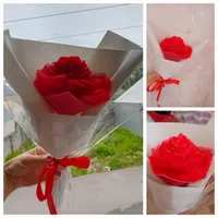 گل مصنوعی برگ انجیری تک شاخه رز  باکس گل|گل مصنوعی|بندر انزلی, نوغان|دیوار