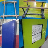 لوازم  باشگاه ژیمناستیک و رزمی در حد نو|تجهیزات ورزشی|ری, جوانمرد قصاب|دیوار