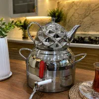 کتری قوری استیل کف چدن مدل ترک فقط فردا 2780ت
