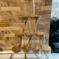 ظرف پیرکس ادویه و ظروف پذیرایی گالوانیزه