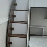 تخت دو طبقه ام دی اف|تخت و سرویس خواب|رودان, |دیوار