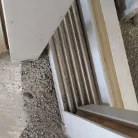 درب چوبی واحد 2لنگه سالم پنجره با توری|مصالح و تجهیزات ساختمان|تهران, شهرک محلاتی|دیوار