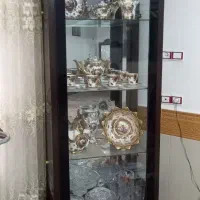 جاکفشی و آینه شمعدان بوفه در حد نو