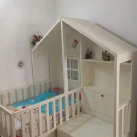 تخت کودک|تخت و صندلی بچه|بیرجند, |دیوار