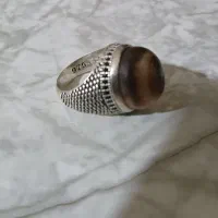 انگشترنقره دست ساز بانگین باباقوری