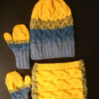 بافت زمستانی کودک همه دستبافت