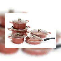 سرویس قابلمه 10 پارچه گلوریا چدن گرانیت