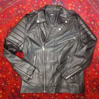 کت چرم زارا