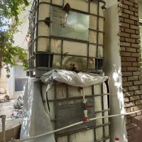 مخزن 1000 لیتری چهارچوب دار