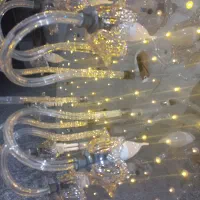 دوعدد لوستر بزرگ قطر ۷۰ و۶۰