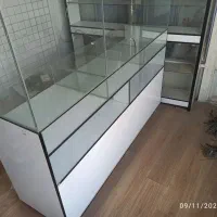 دو عدد ویترین و یک عدد میز تعمیرات|بوفه، ویترین، کنسول|بندر ماهشهر, |دیوار