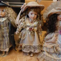 عروسک سرامیکی وارداتی