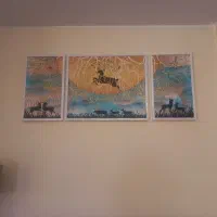 تابلو عکس برجسته ۳تیکه