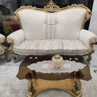 سرویس مبل راحتی واستیل و تلویزیون سونی