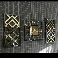 ساعت دیواری سه تیکه مدرن و جدید