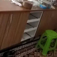 کابینت بدنه فلزی درب ها MDF