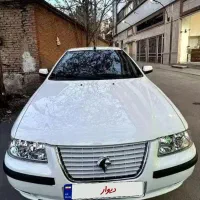 سمند دوگانه فابریک ef7 بی رنگ تک برگ