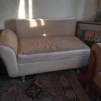 فروش مبل ال کرمی رنگ.   جراج حراج