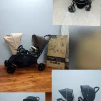فروش کالسکه خارجی مسافرتی و دوقلو درحدنو